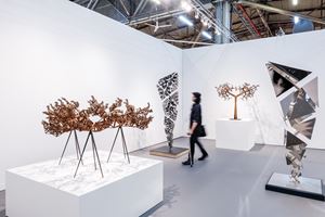 Conrad Shawcross, <a href='/art-galleries/victoria-miro-gallery/' target='_blank'>Victoria Miro</a>, The Armory Show, New York (5–8 March 2020). Courtesy Ocula. Photo: Charles Roussel.